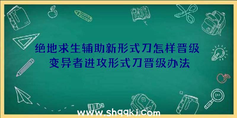 绝地求生辅助新形式刀怎样晋级